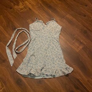 Light blue summer dress